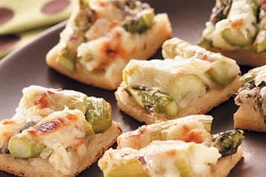 Asparagus Snack Squares