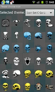 Screenshot Icon Set C Go Launcher Ex v1.0