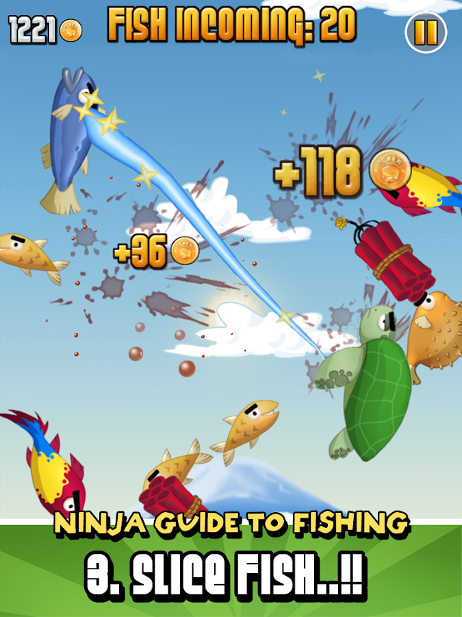 Ninja Fishing - screenshot