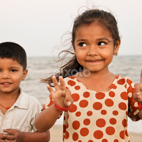 A Glimpse of happiness registered by Lingaraja Sivanaiah - Babies & Children Child Portraits