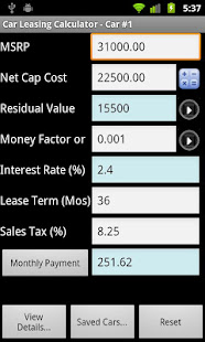 Car Lease Calculator Free(圖1)-速報App