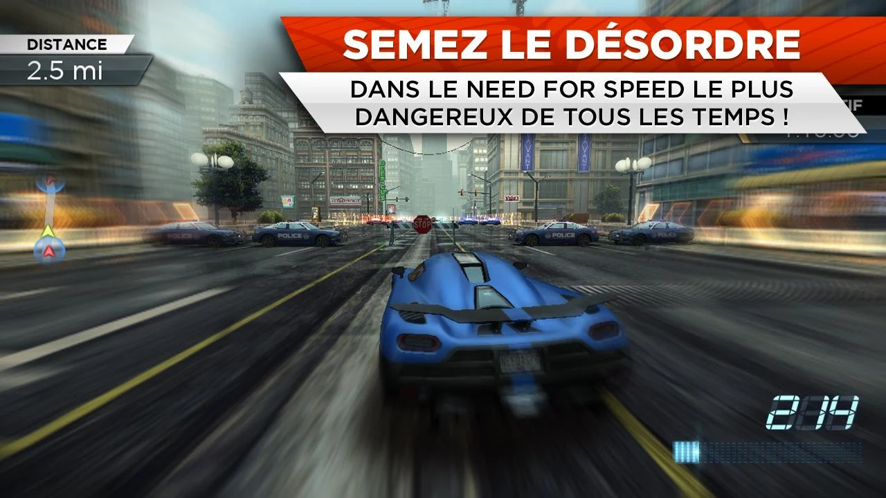  Need for Speed™ Most Wanted – Capture d'écran 