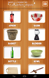 Baby learning Kitchen objects poster 5