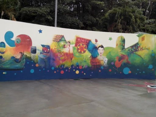 Mural Parque De Diversiones