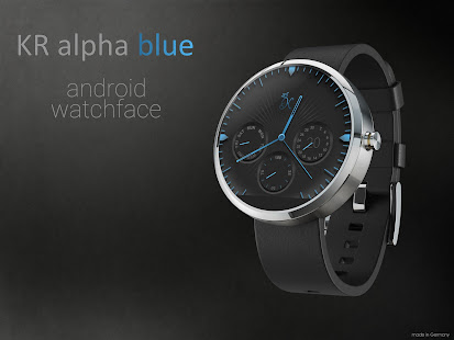 KR alphablue watchface Moto360(圖1)-速報App