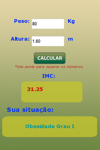 IMC Calculator