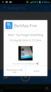 BackAPP Location Base Reminder Screenshots 2