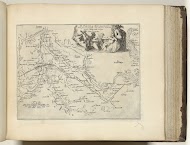 Kaart van het nieuwe kanaal van Pontgouin naar Versailles (deel II), ca. 1693-1696