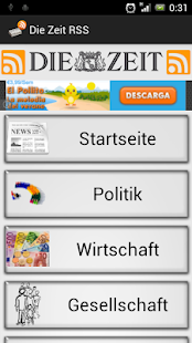 RSS Reader - Die Zeit