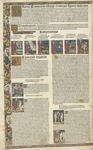 Cronica Cronicarum (...), blad 1