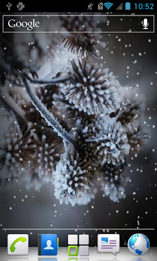 Cones in Snow LWP