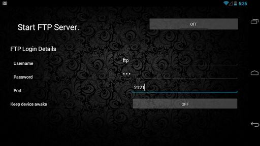 FTP Server WIFI File Transfer