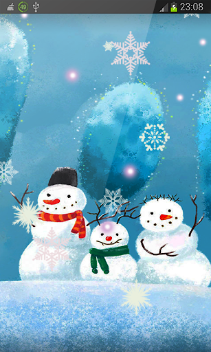 【免費個人化App】Funny Snowman Happy New Year-APP點子