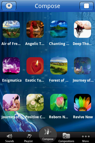 Exotic Spa Music Tunes Screen 2