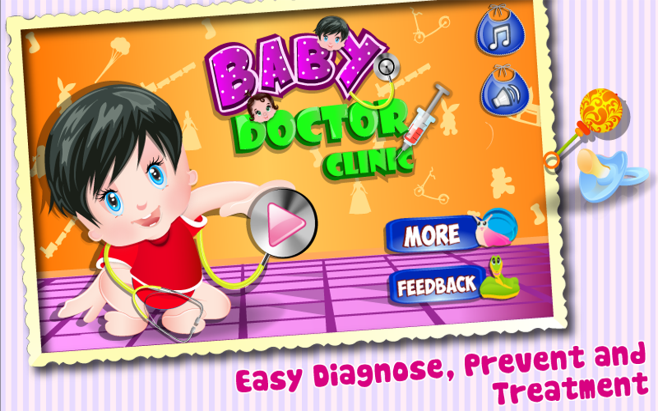 Clínica médica bebê-jogo - screenshot