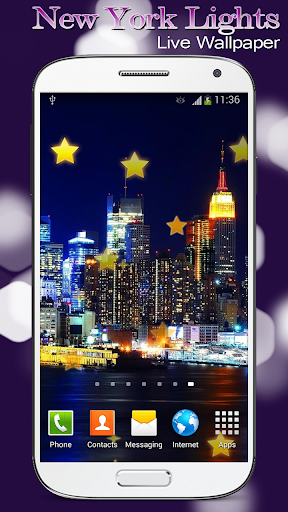 New York Lights Live Wallpaper