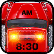 Fire Truck Alarm Clock 2.6 Icon