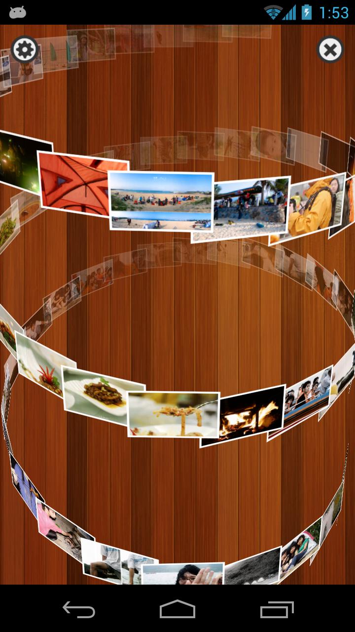 TSF Gallery Widget Screen 1
