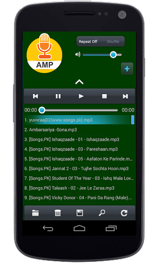 Audio Music Player App