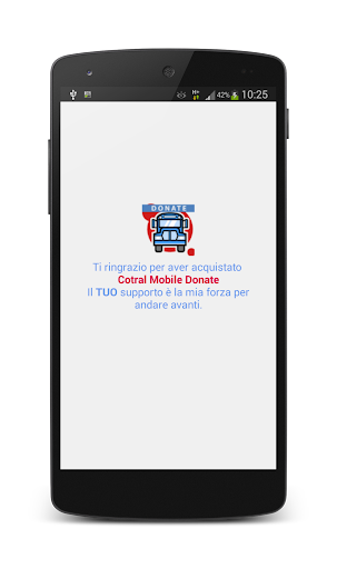 Cotral Mobile Donate