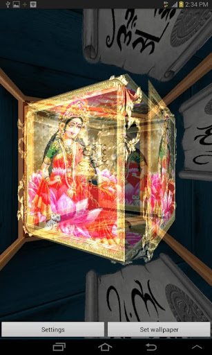 3D Goddess Laxmi LWP