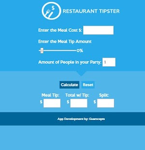 Restaurant Tipster Screenshots 0