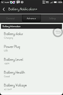Lastest BatteryNotification+ APK for PC