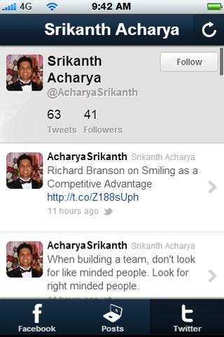 【免費商業App】Srikanth Acharya-APP點子