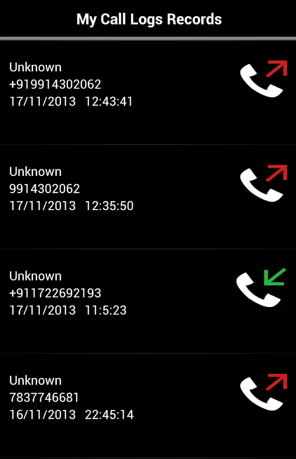    Advance Call Recorder Pro- screenshot  