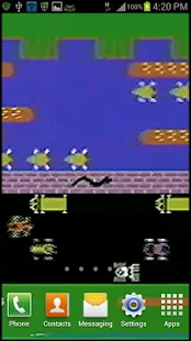 FROGGER RETRO LIVE WALLPAPER