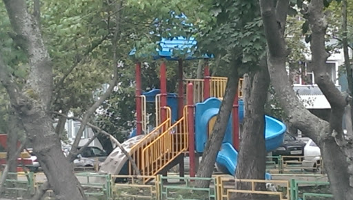 Детская Площадка в кустах