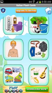 Free Download Italian Flashcards for Kids APK for Android
