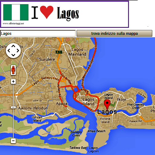 Lagos Map