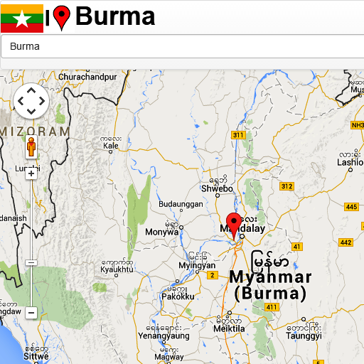 Burma Mapa LOGO-APP點子