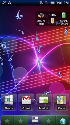 音符ライブ壁紙 Androidアプリ Applion