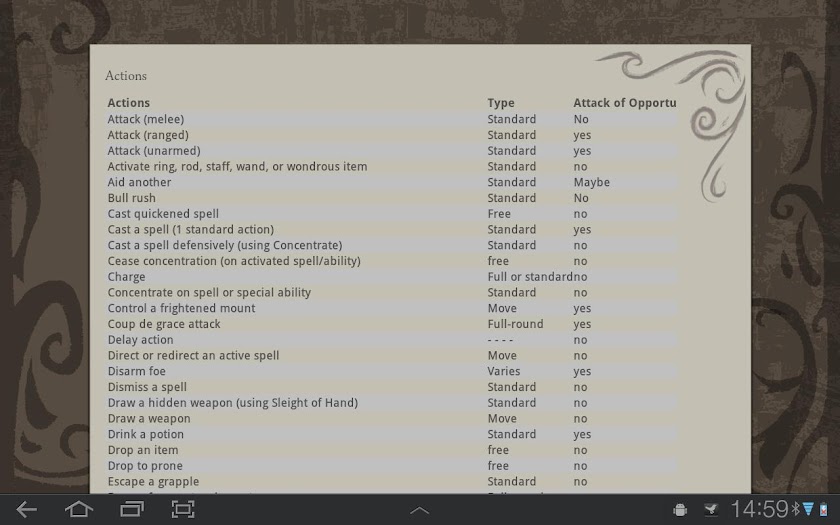 Dungeon Master Screen Screen 2