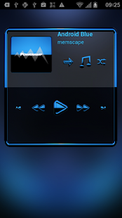Lastest Poweramp Widget A-BLUE APK for PC
