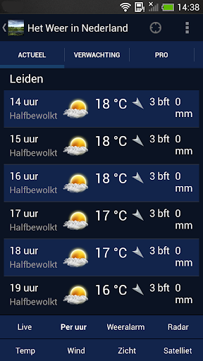 【免費天氣App】Het Weer in Nederland-APP點子