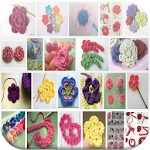 `Easy Crochet Flower Tutorial Apk