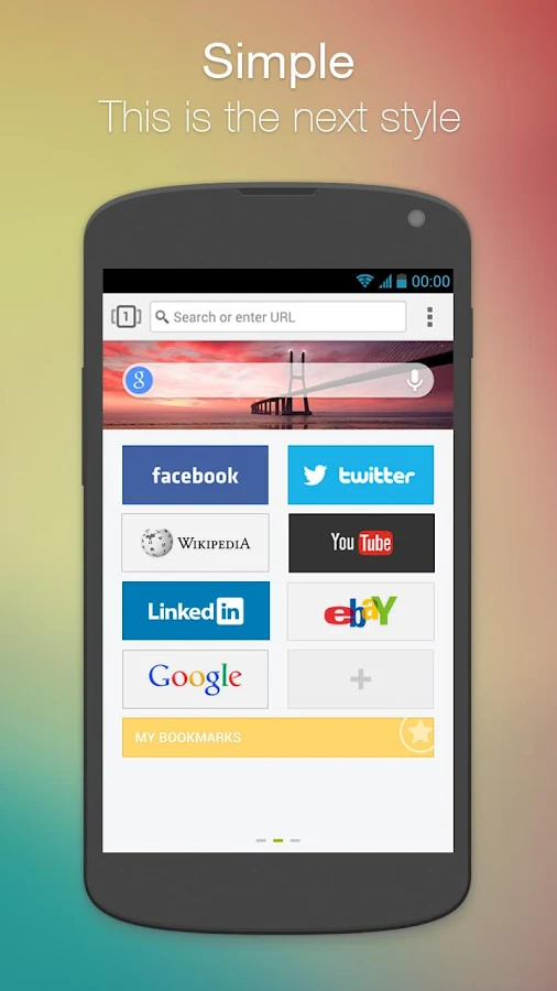 Next Browser for Android - screenshot