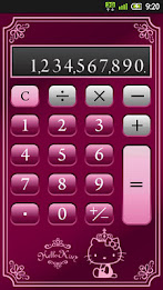 ハローキティ 電卓（007SH KT限定） poster 2