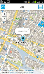 Paris Offline Map for Tourists Screenshots 1