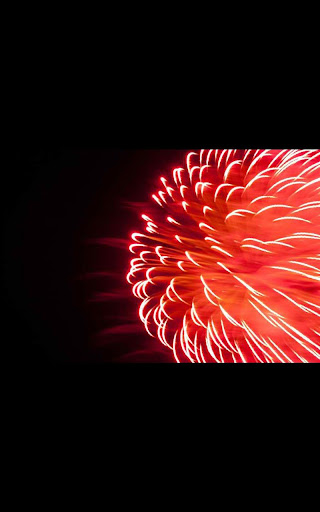 Red Fireworks LWP