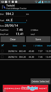 Twitch! Fuel & Mileage Tracker(圖1)-速報App
