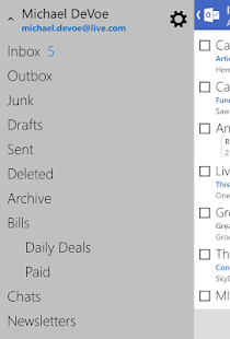 Outlook.com - screenshot thumbnail
