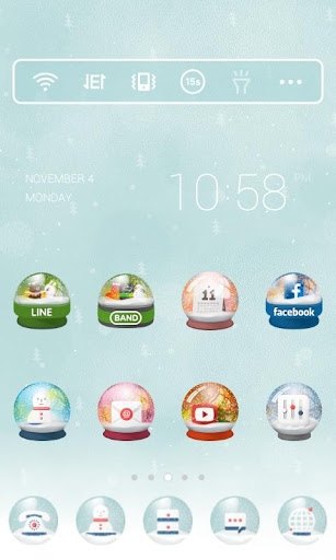 Snowball Dodol Theme