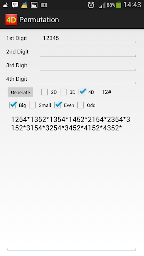 免費下載生活APP|4D Permutation Number Generate app開箱文|APP開箱王