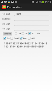 How to download 4D Permutation Number Generate patch 2.1.1 apk for pc