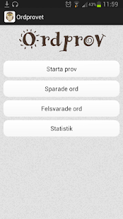  Högskoleprovet ORD - Ordprovet  