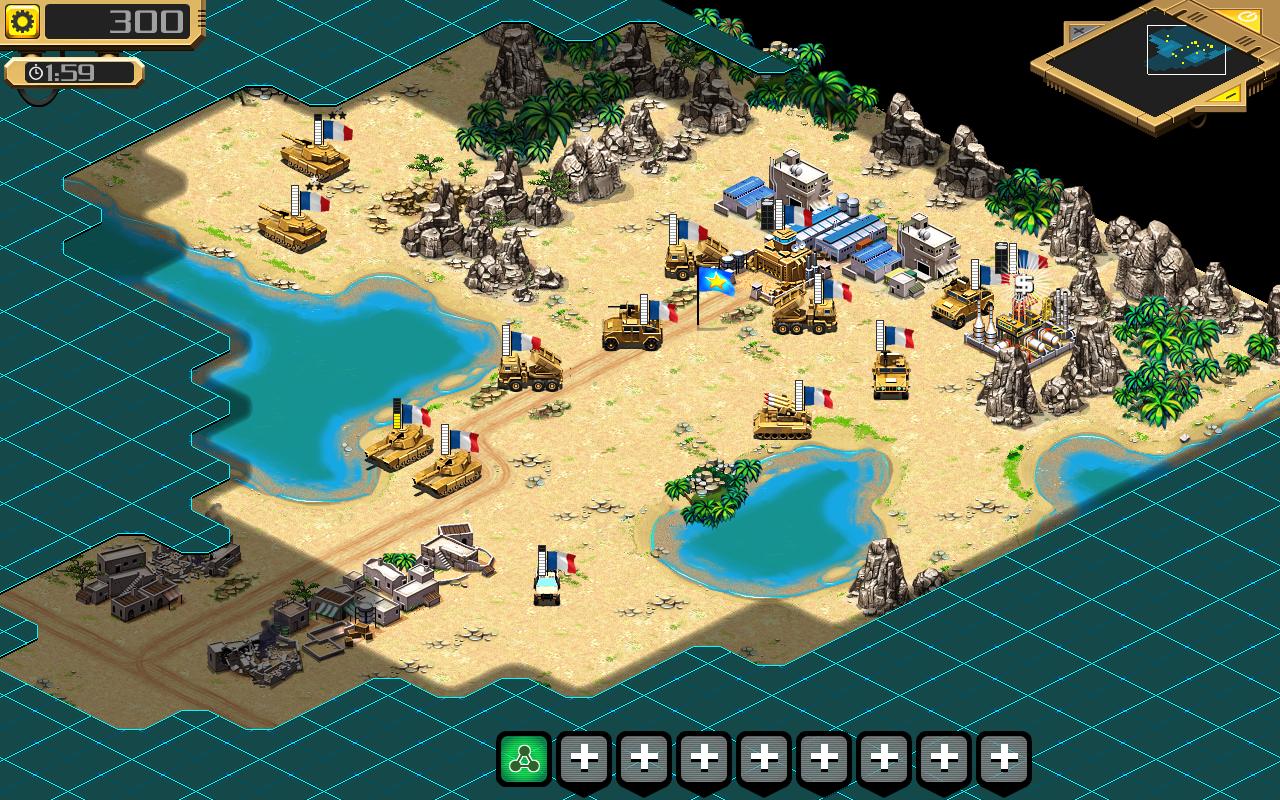    Desert Stormfront - RTS- screenshot  